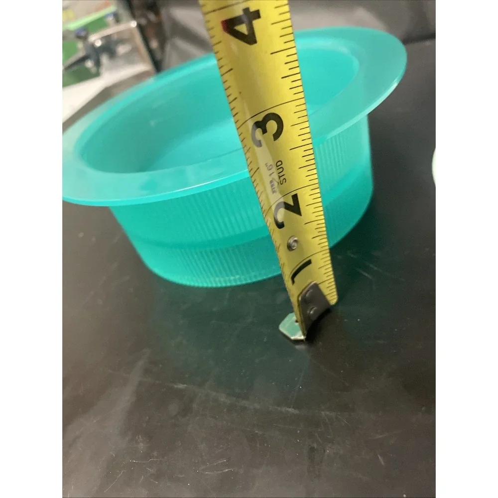 TUPPERWARE‎ Vtg MICROWAVE SAFE PRELUDIO ACRYLIC Green Dip Bowl 2876